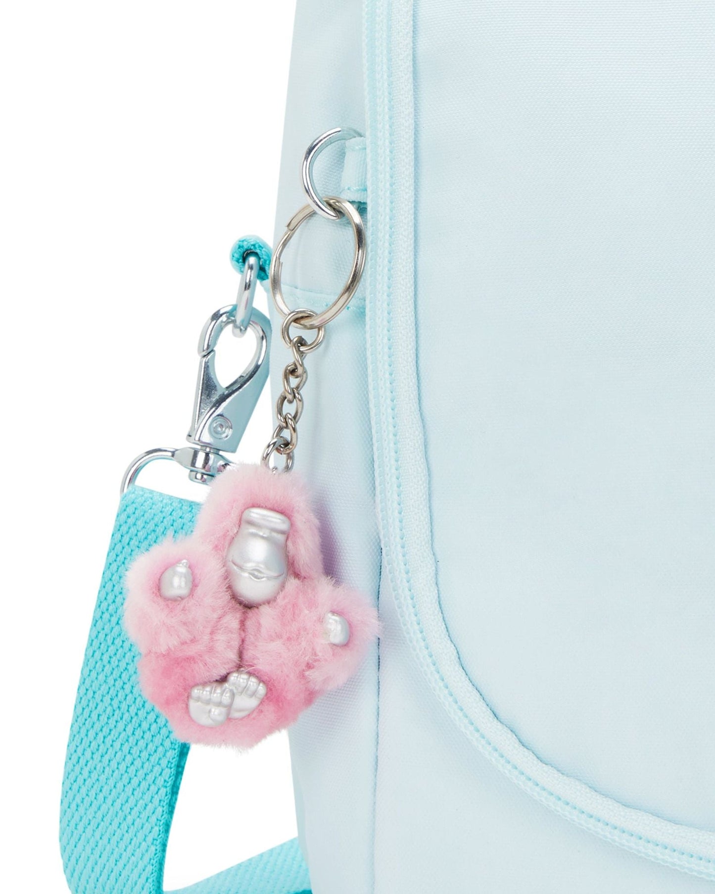 KIPLING New Kichirou Blue Sky Metallic Large lunchbox (with trolley sleeve) I5356-5MB