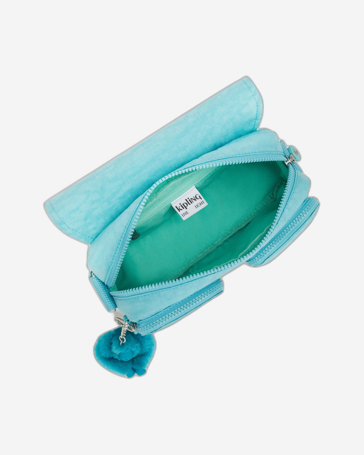 Kipling Chilly Up Deepest Aqua Small Crossbody Bag C2I5385-T6E