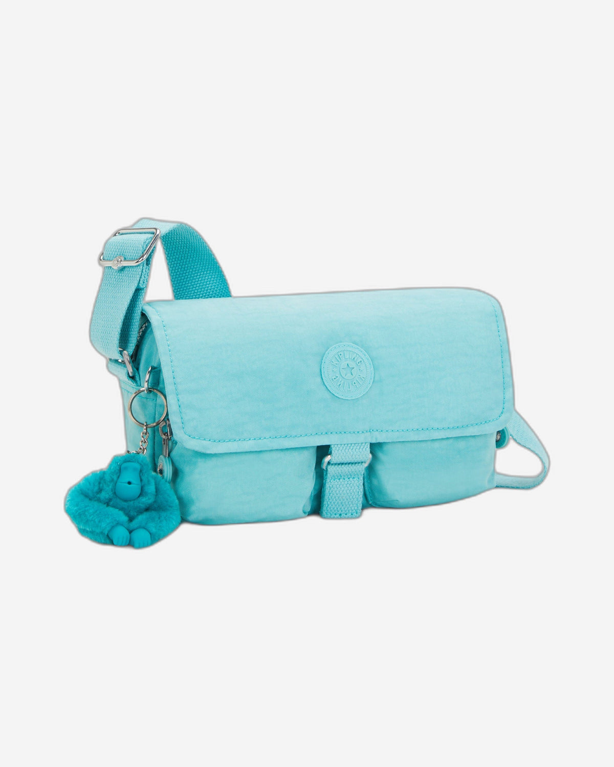 Kipling Chilly Up Deepest Aqua Small Crossbody Bag C2I5385-T6E