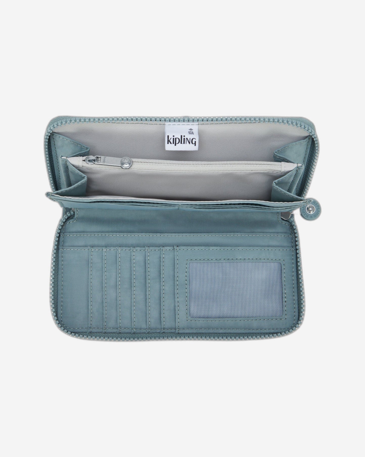 Kipling Money World Relaxed Grey Large Wallet I5411-3NL