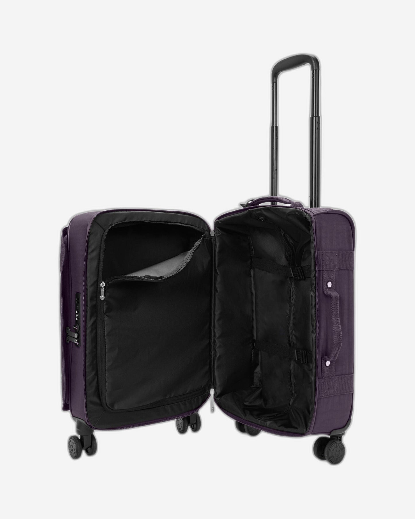 Kipling Spontaneous S Ultimate Plum Small Cabin Size Wheeled Luggage I5508-67U