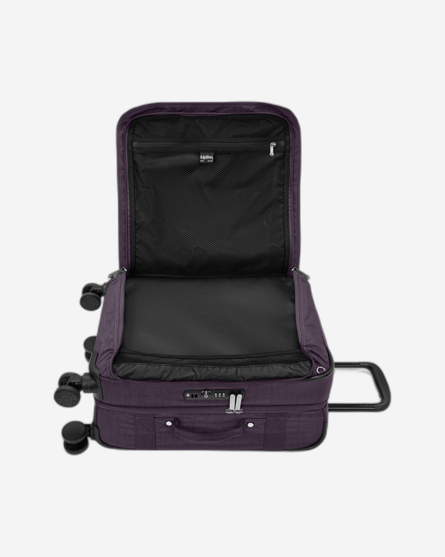 Kipling Spontaneous S Ultimate Plum Small Cabin Size Wheeled Luggage I5508-67U