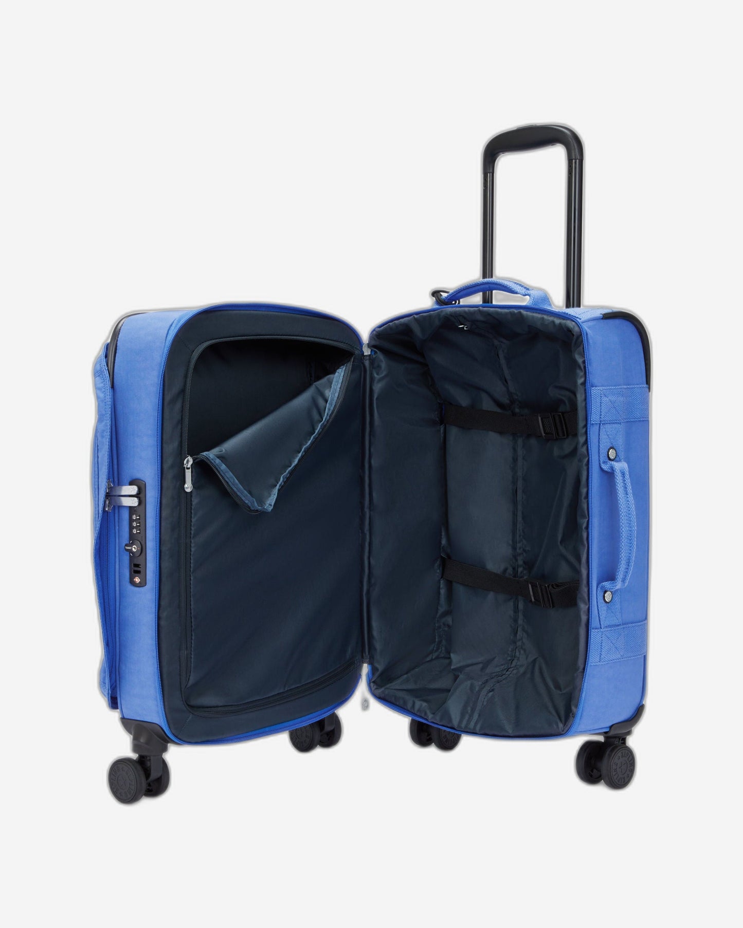 Kipling Spontaneous S Havana Blue Small Cabin Wheeled Luggage C2I5508-JC7