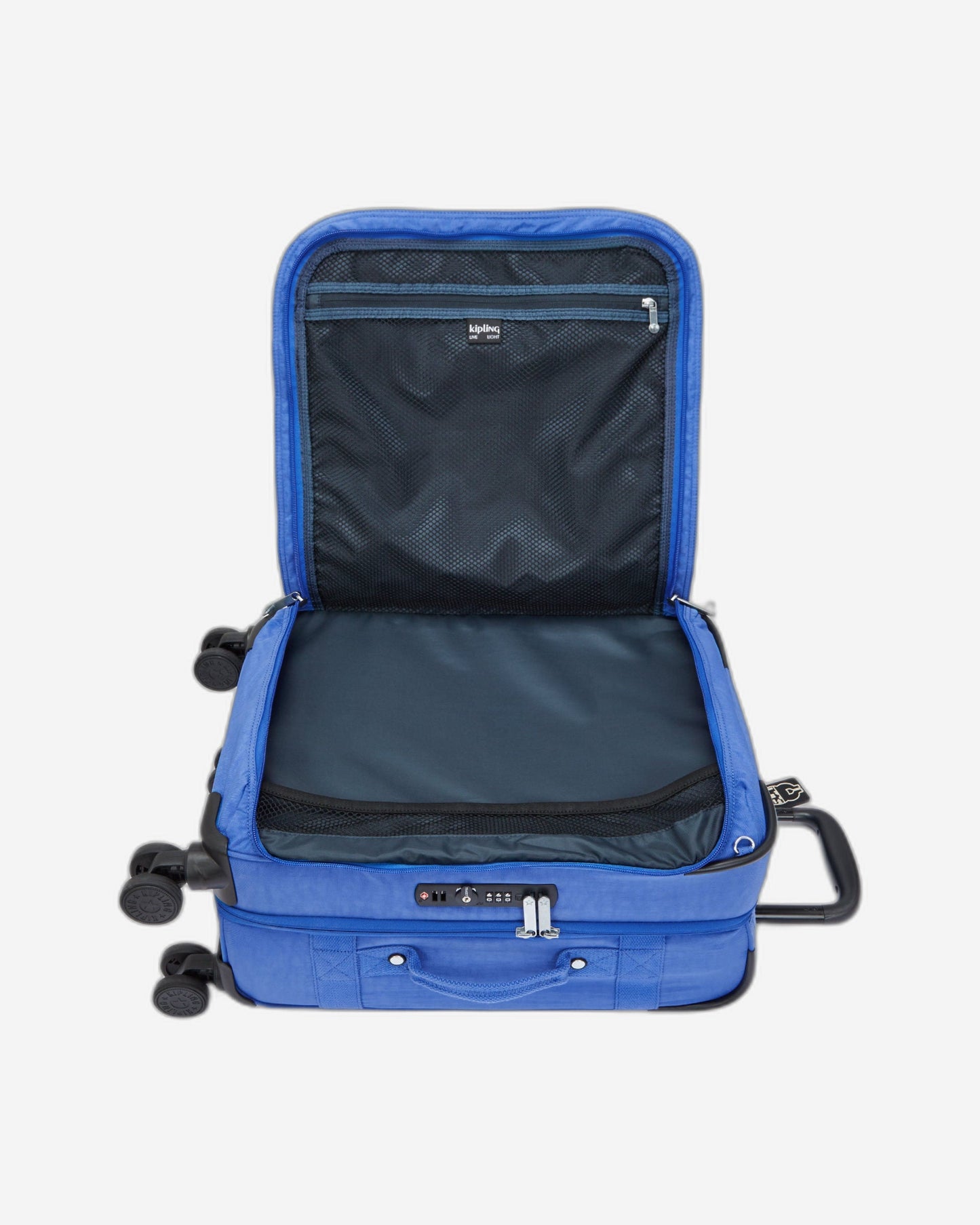 Kipling Spontaneous S Havana Blue Small Cabin Wheeled Luggage C2I5508-JC7