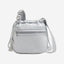 Kipling Jamir Small Drawstring Crossbody With Adjustable Strap Silver Glam I5578-K2E
