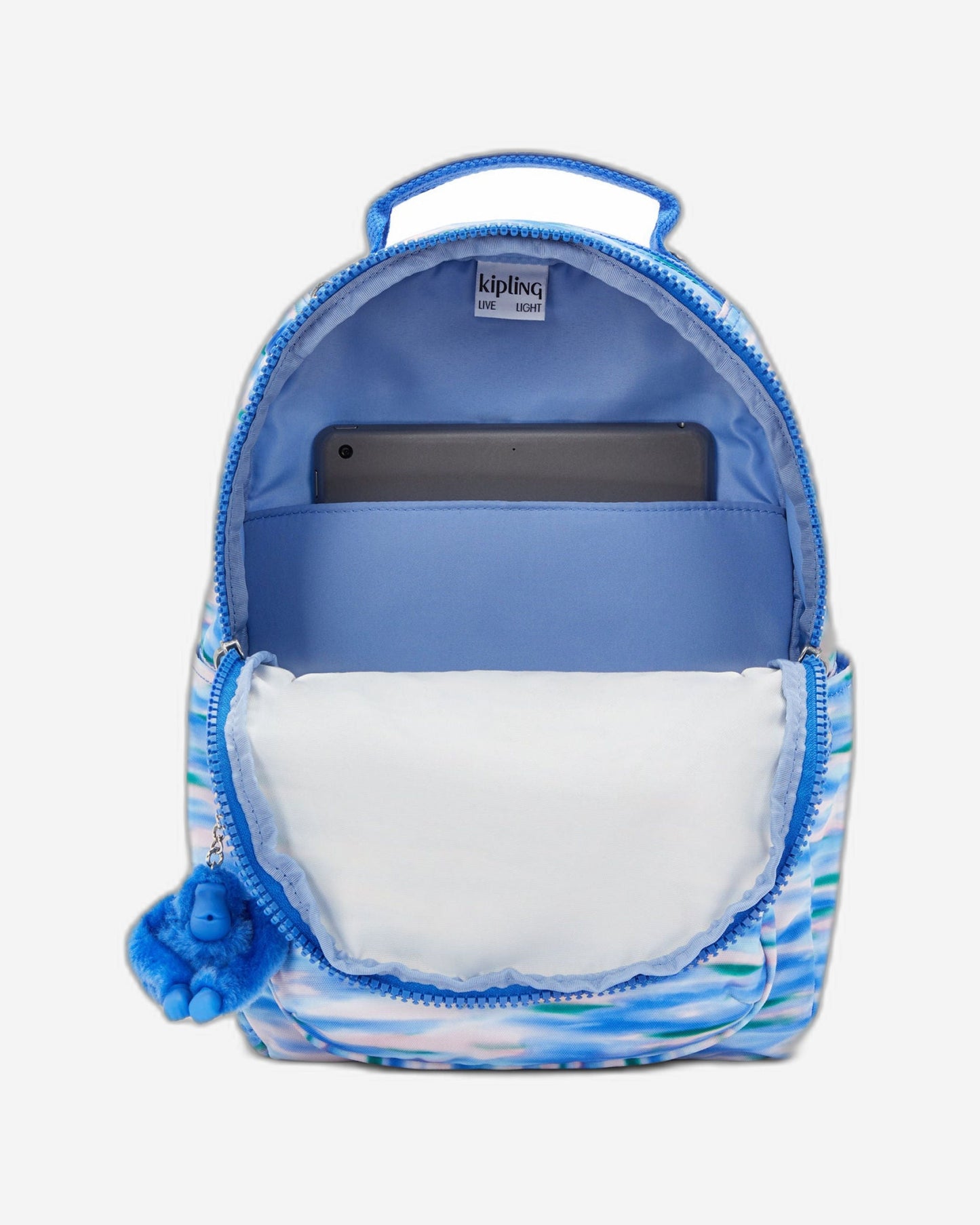 Kipling Seoul S Diluted Blue Small Backpack C2I5611-TX9