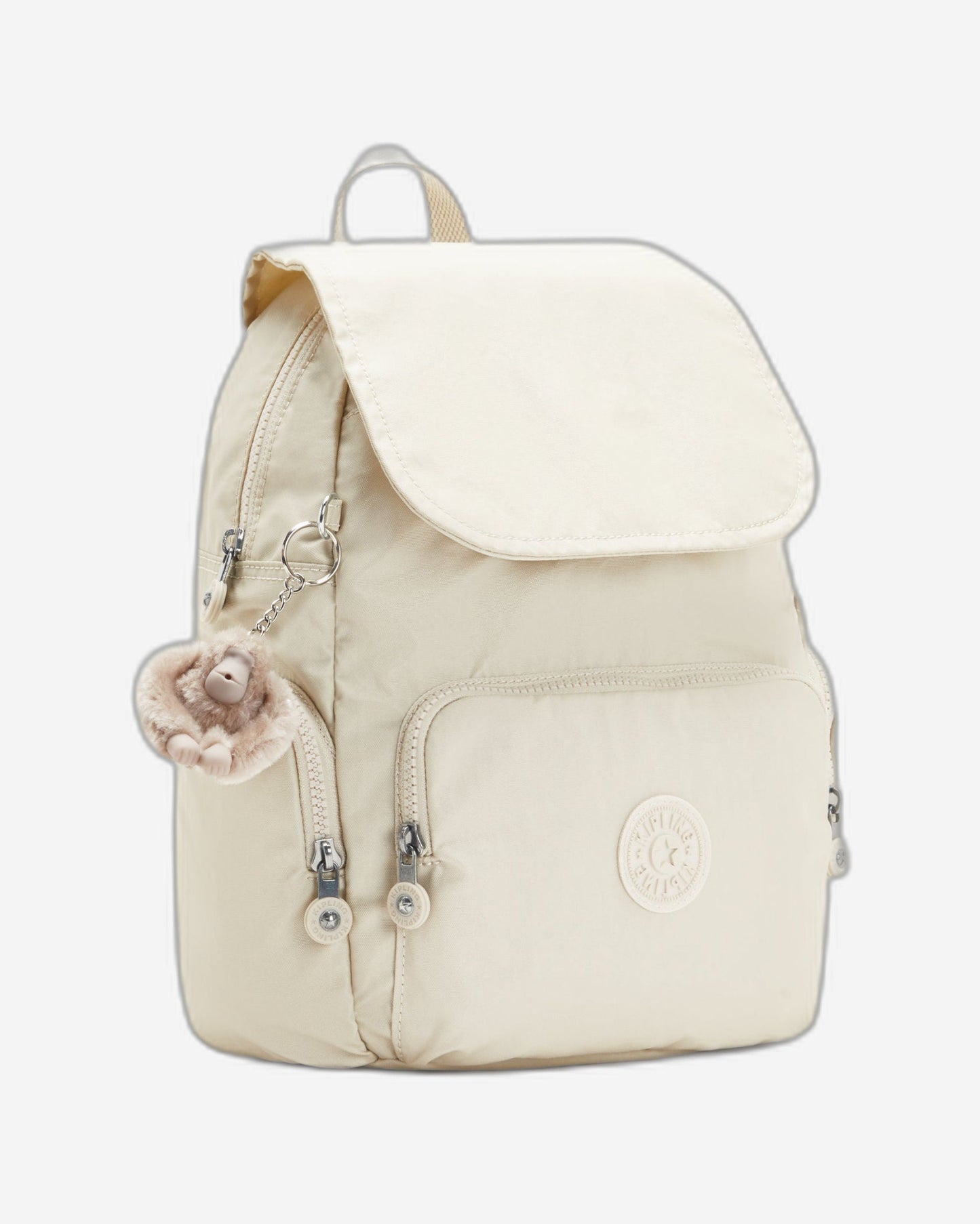 Kipling City Zip S Beige Pearl Small Backpack C2I5634-3KA