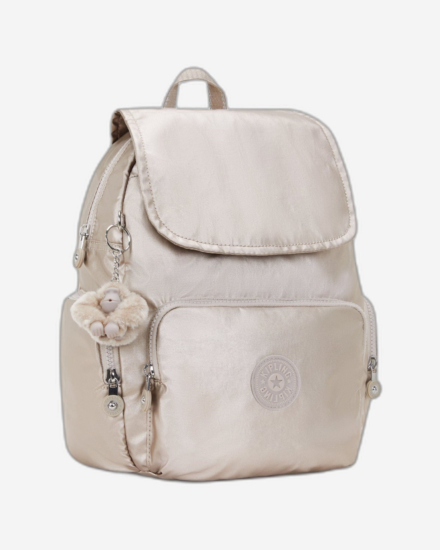 Kipling City Zip S Metallic Glow Small Backpack C2I5634-48I