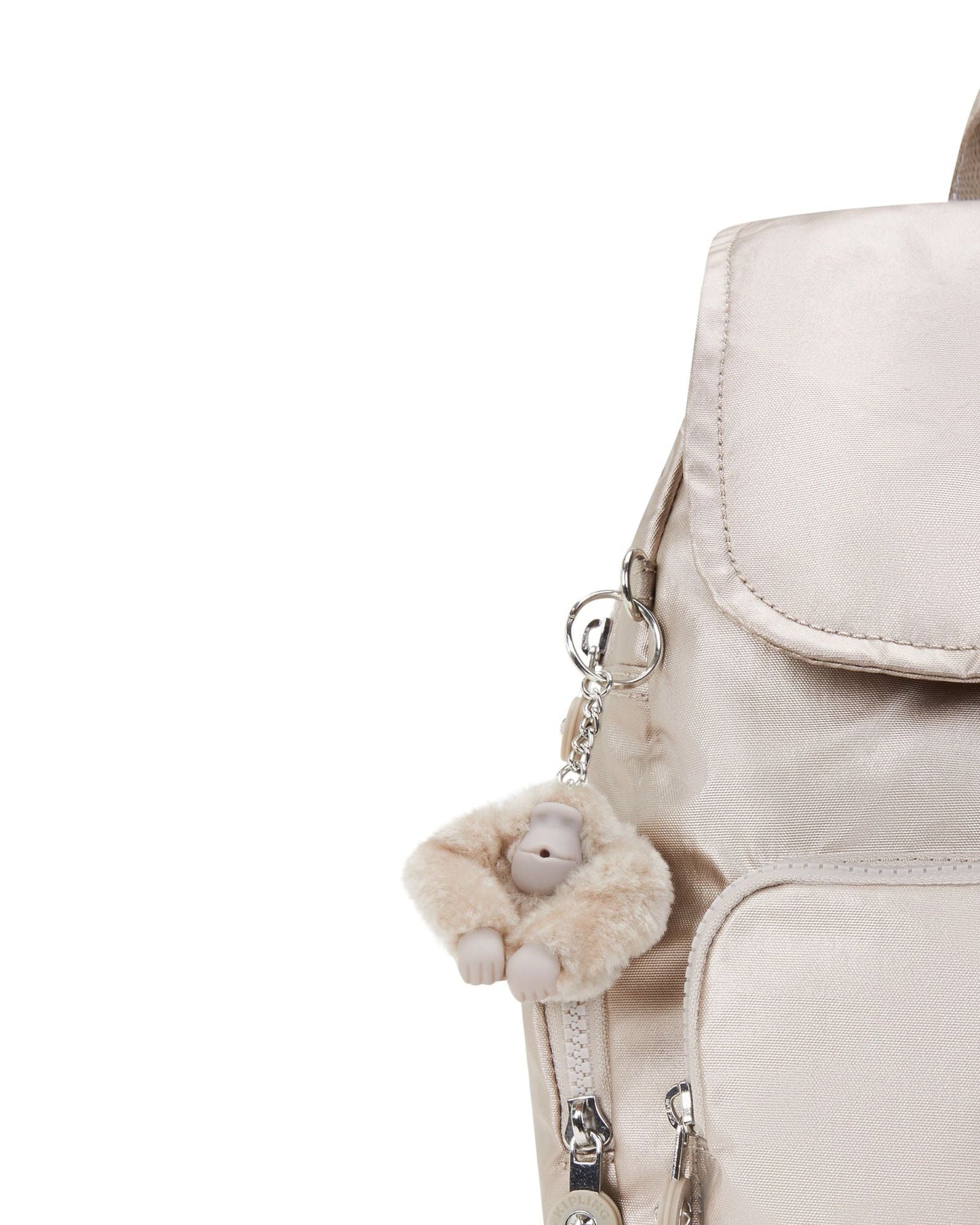 Kipling City Zip S Metallic Glow Small Backpack C2I5634-48I