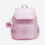 Kipling City Zip S Metallic Lilac Small Backpack C2I5634-F4D