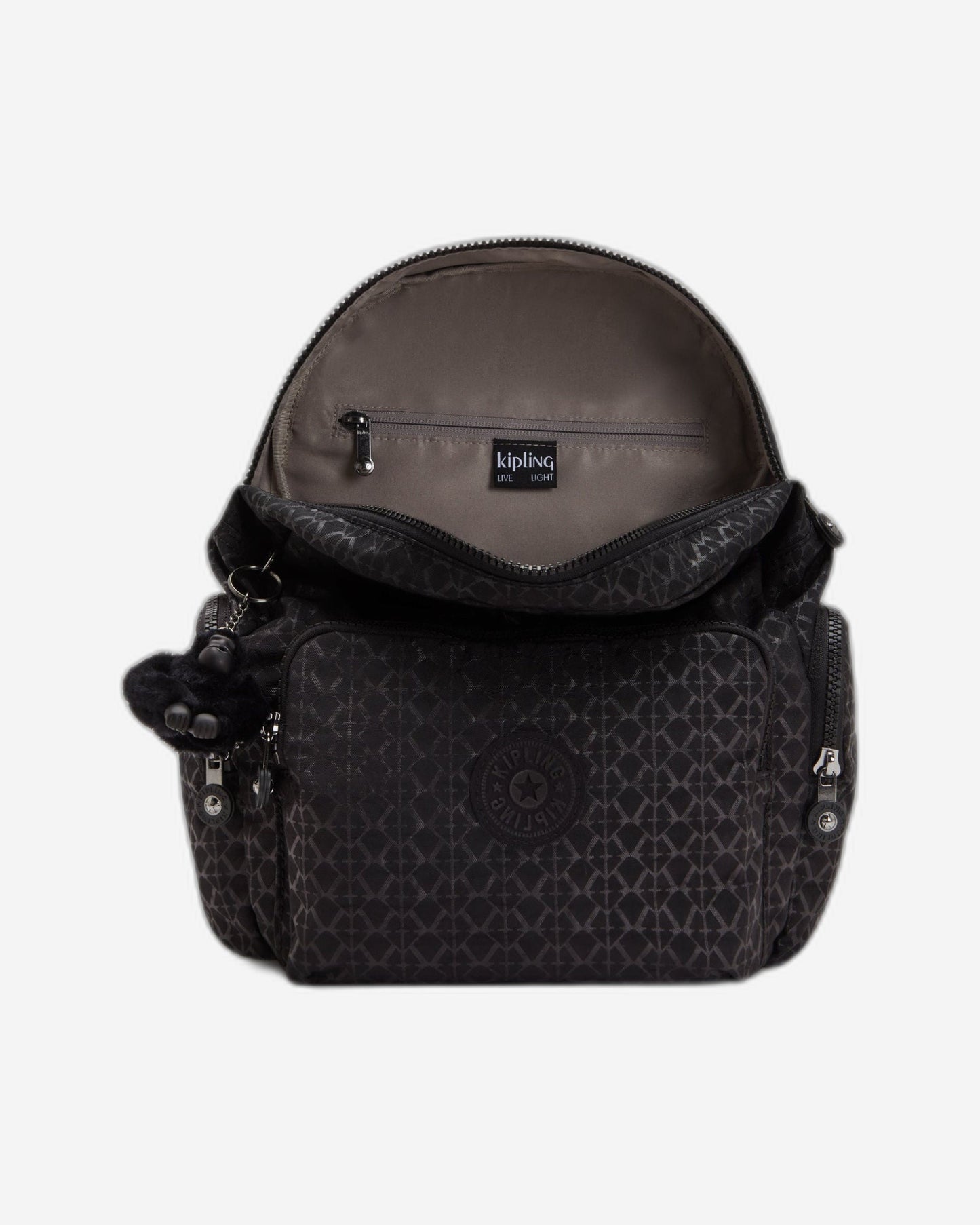 Kipling City Zip S Signature Emb Small Backpack C2I5634-K59