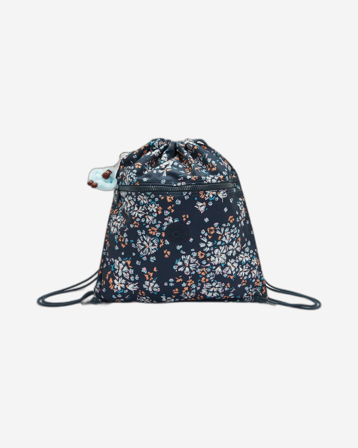 KIPLING Supertaboo Flower Field Medium backpack (with drawstring) I5637-5GB