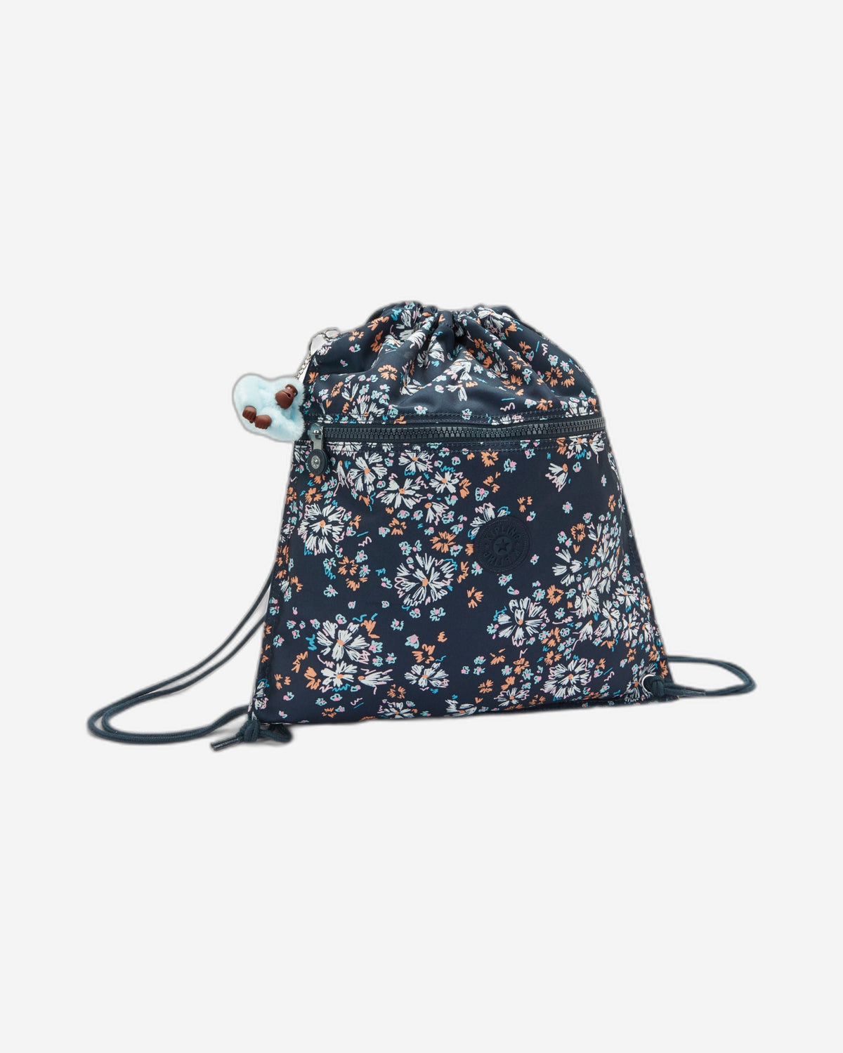 KIPLING Supertaboo Flower Field Medium backpack (with drawstring) I5637-5GB