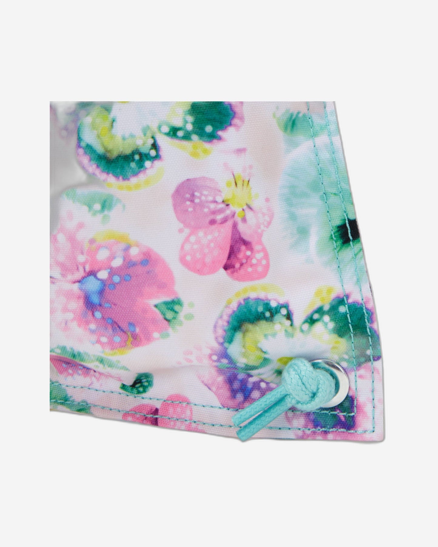 Kipling Supertaboo Aqua Blossom Medium Backpack C2I5637-7EC