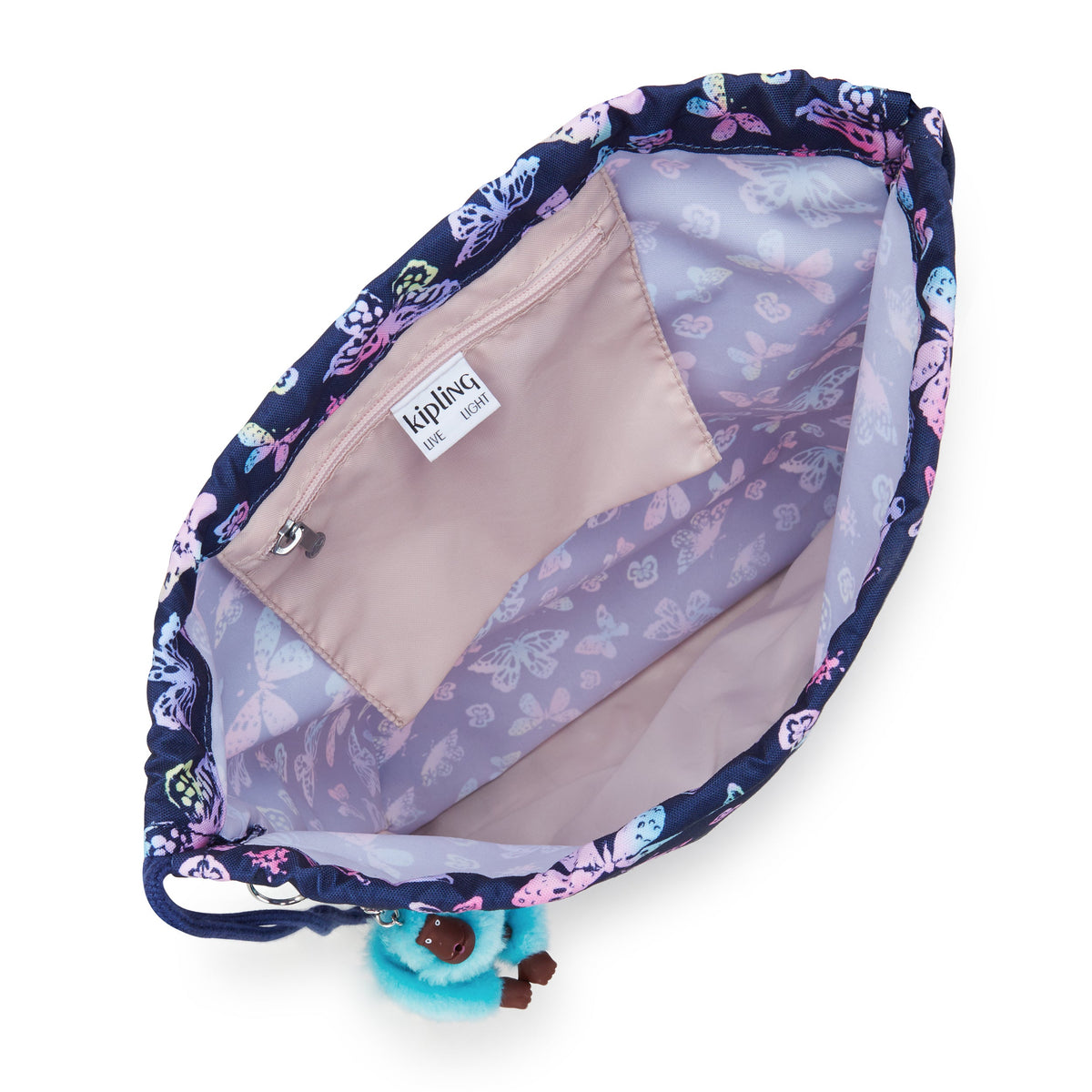Kipling Supertaboo Butterfly Fun Medium Backpack C2I5637-F5K