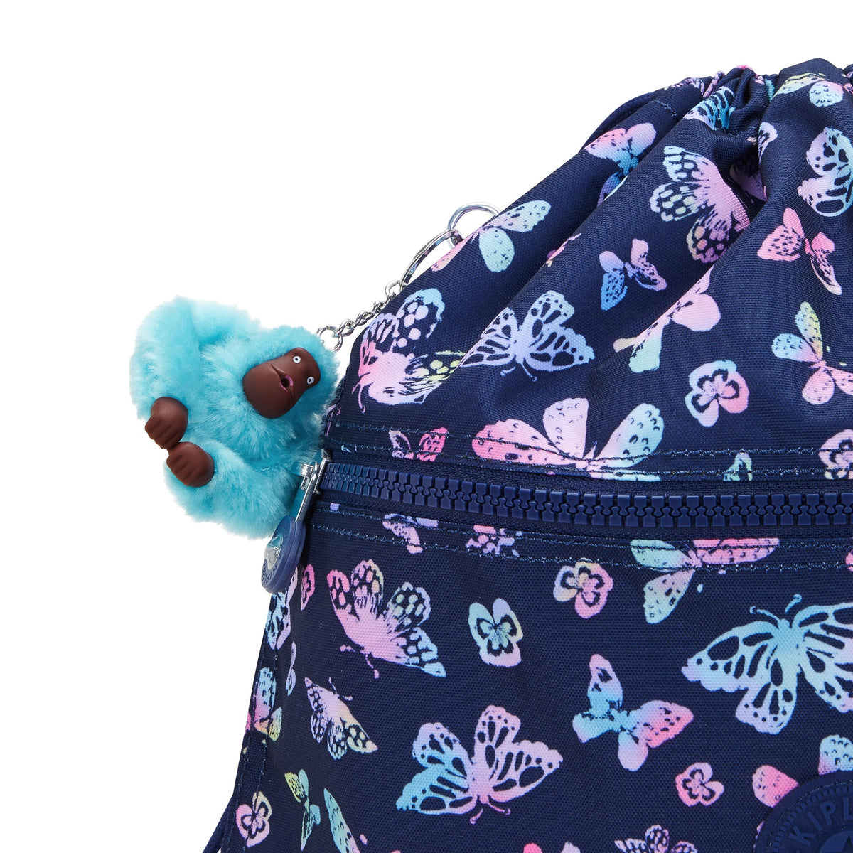 Kipling Supertaboo Butterfly Fun Medium Backpack C2I5637-F5K