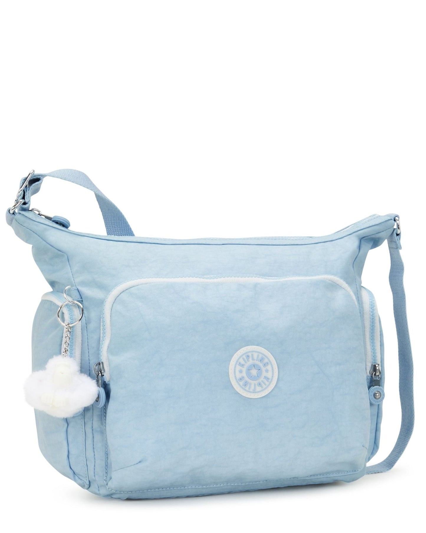 Kipling Gabb Frost Blue Bl Large Crossbody Bag C2I5740-LZ8