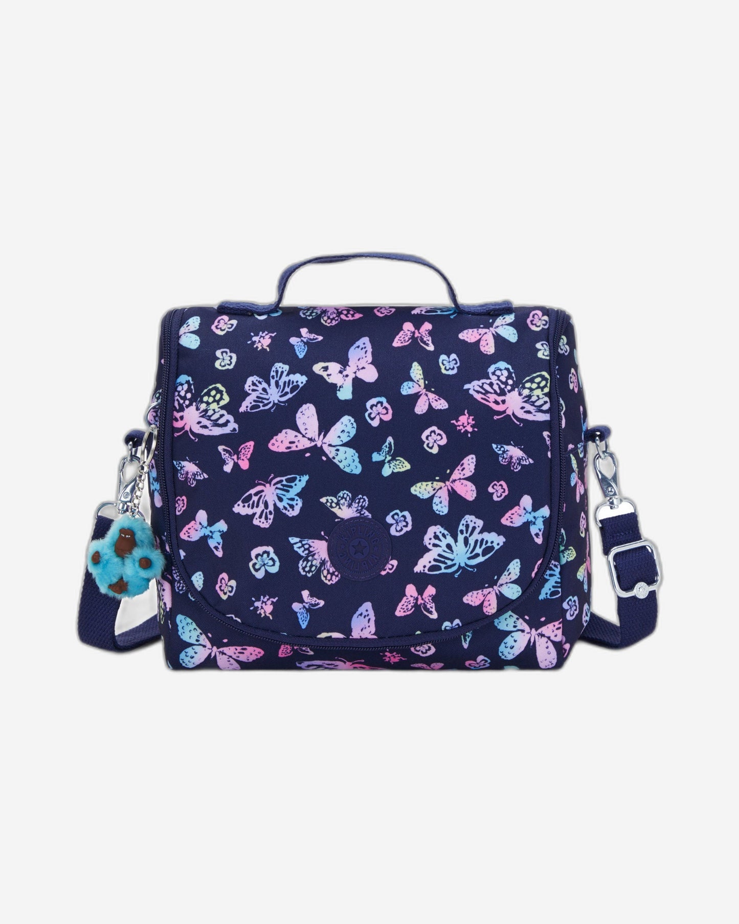 Kipling New Kichirou Butterfly Fun Large Lunch Bag with Trolley Sleeve C2I5749-F5K