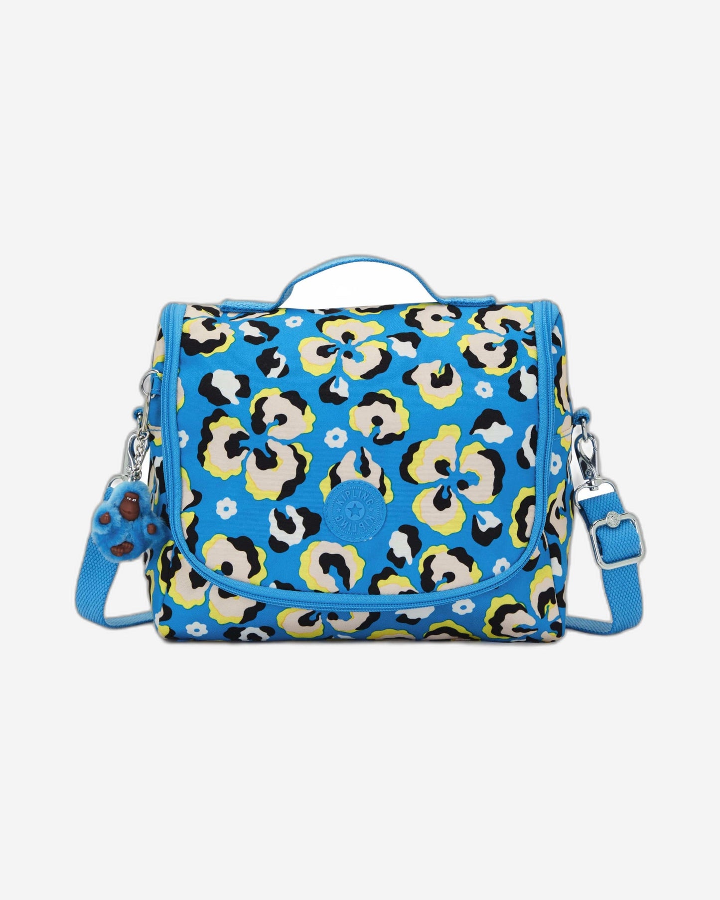 Kipling New Kichirou Leopard Floral Large Lunch Bag with Trolley Sleeve C2I5749-P2A