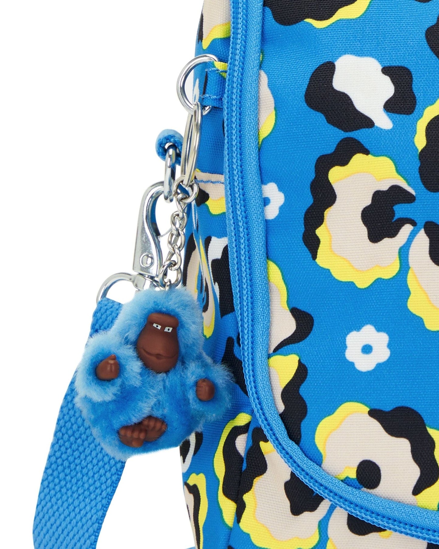Kipling New Kichirou Leopard Floral Large Lunch Bag with Trolley Sleeve C2I5749-P2A