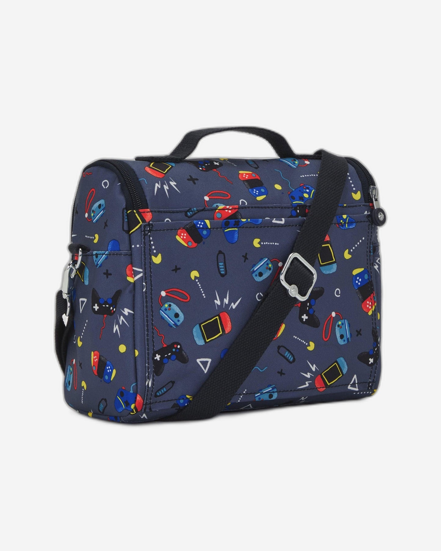 Kipling New Kichirou Gaming Grey Large Lunch Bag with Trolley Sleeve C2I5749-T6T