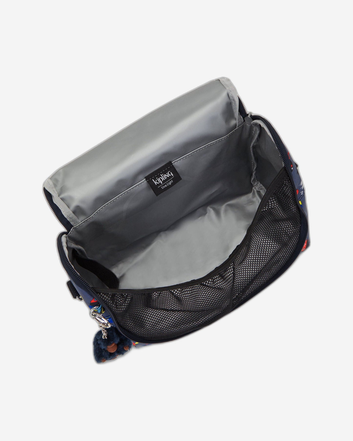 Kipling New Kichirou Gaming Grey Large Lunch Bag with Trolley Sleeve C2I5749-T6T