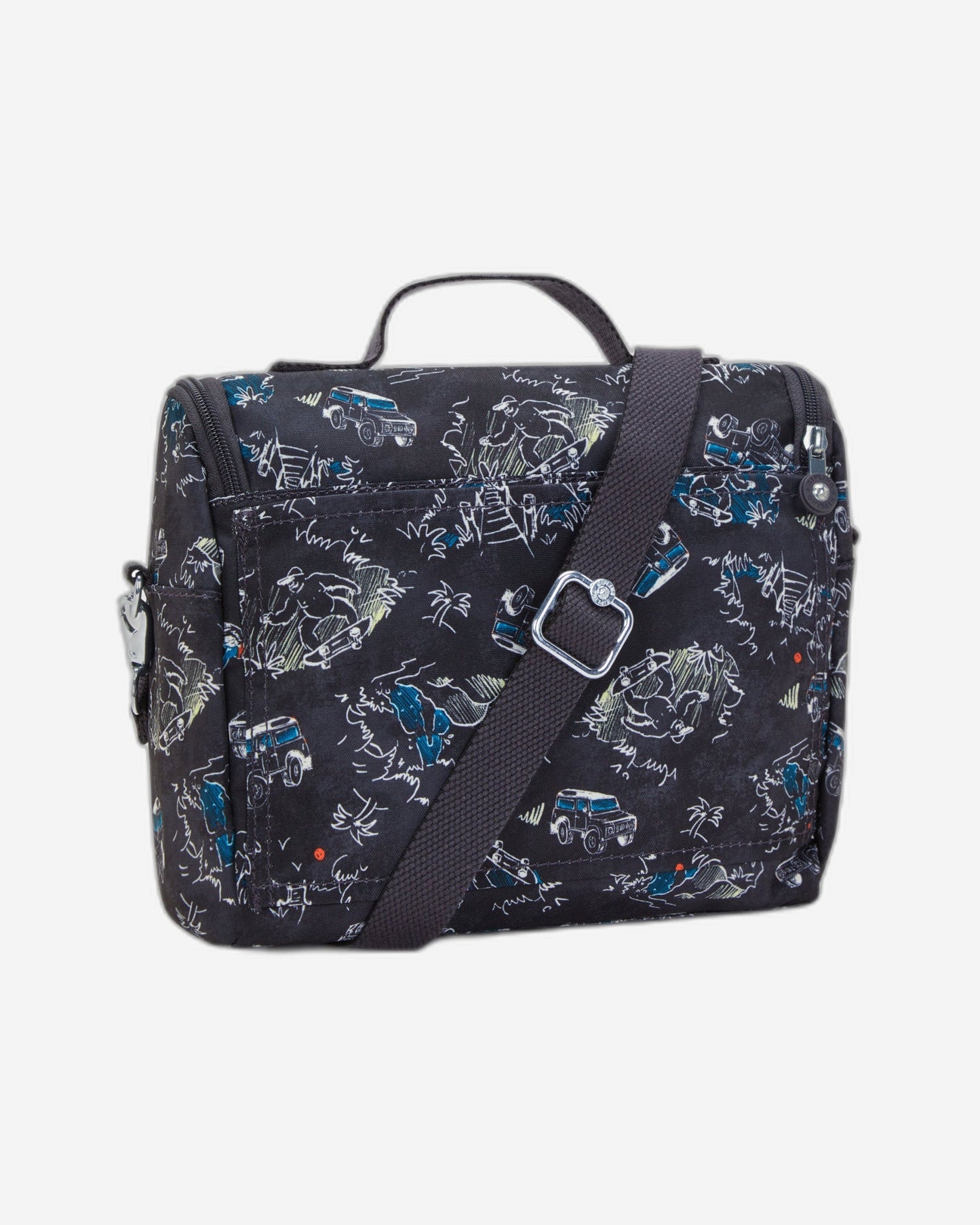Kipling New Kichirou Jungle Fun Race Large Lunch Bag with Trolley Sleeve C2I5749-TJ3