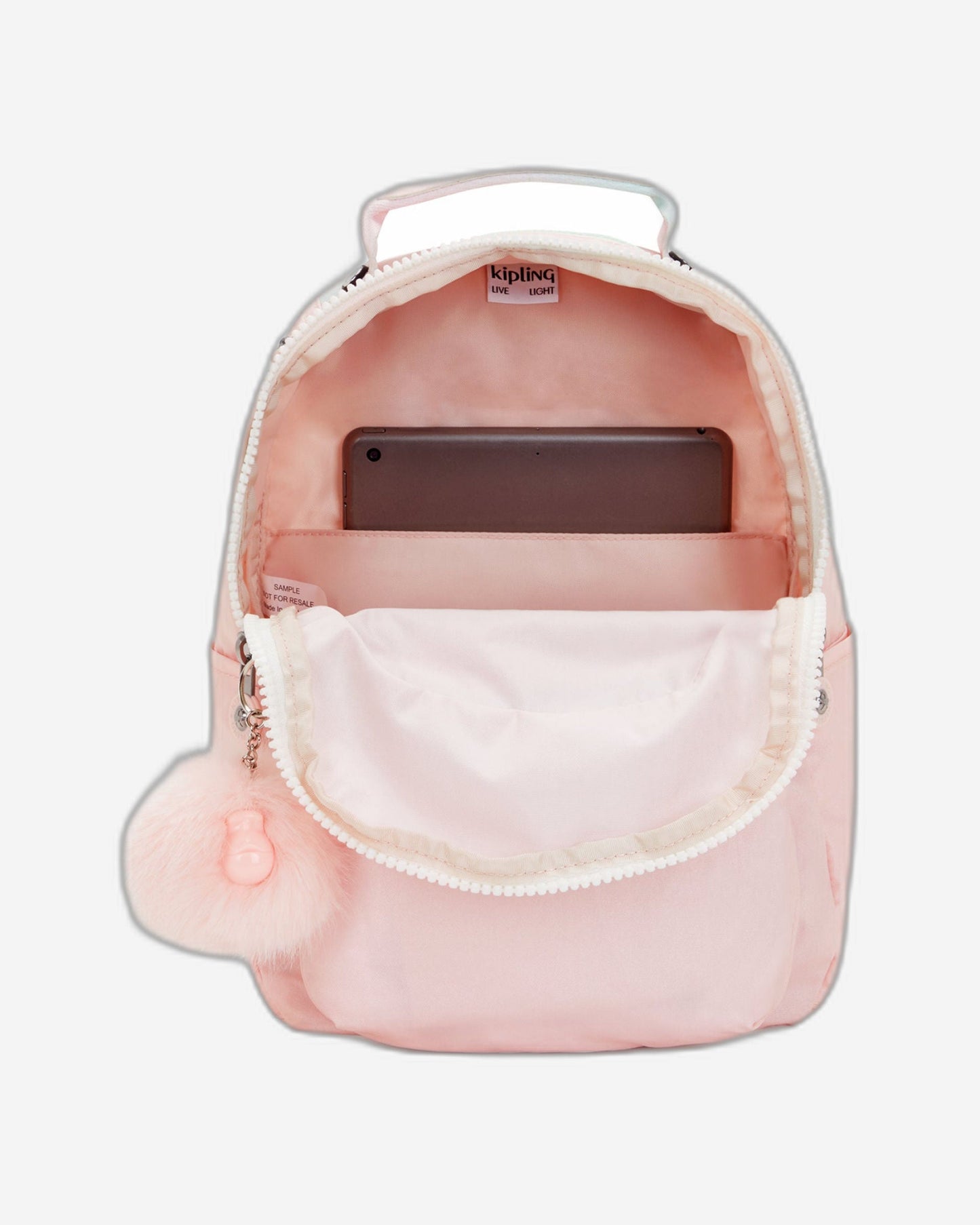 Kipling Seoul S Blush Metallic Small Backpack C2I5768-E7L