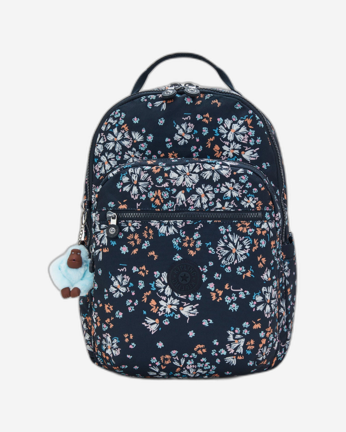 KIPLING Seoul Lap Flower Field Large backpack (with laptop compartment) I5816-5GB