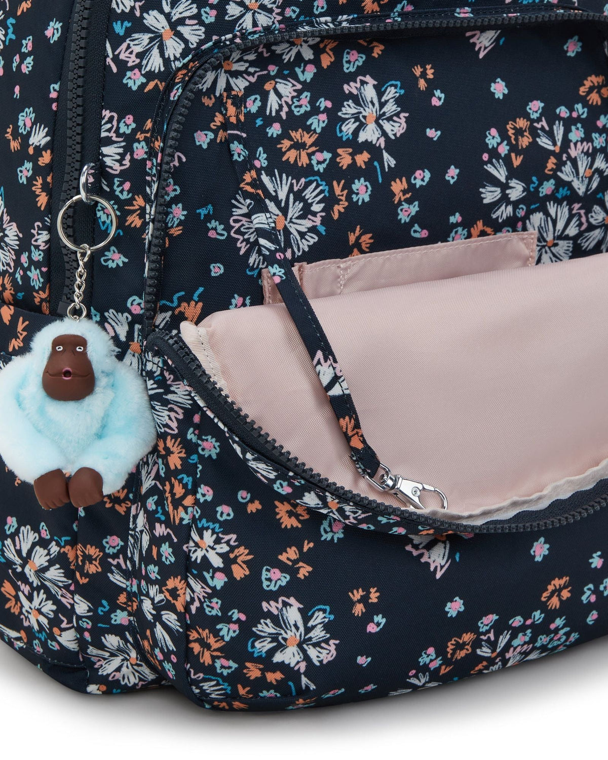 KIPLING Seoul Lap Flower Field Large backpack (with laptop compartment) I5816-5GB