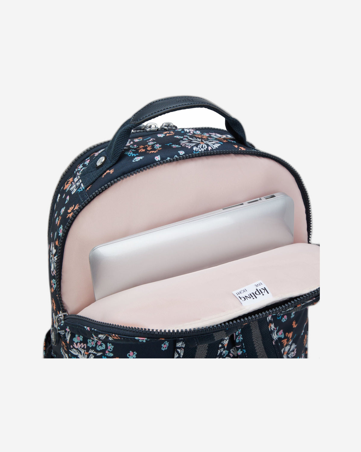 KIPLING Seoul Lap Flower Field Large backpack (with laptop compartment) I5816-5GB
