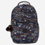 Kipling Seoul Lap Neon Skate Large backpack with laptop compartment I5816-71M
