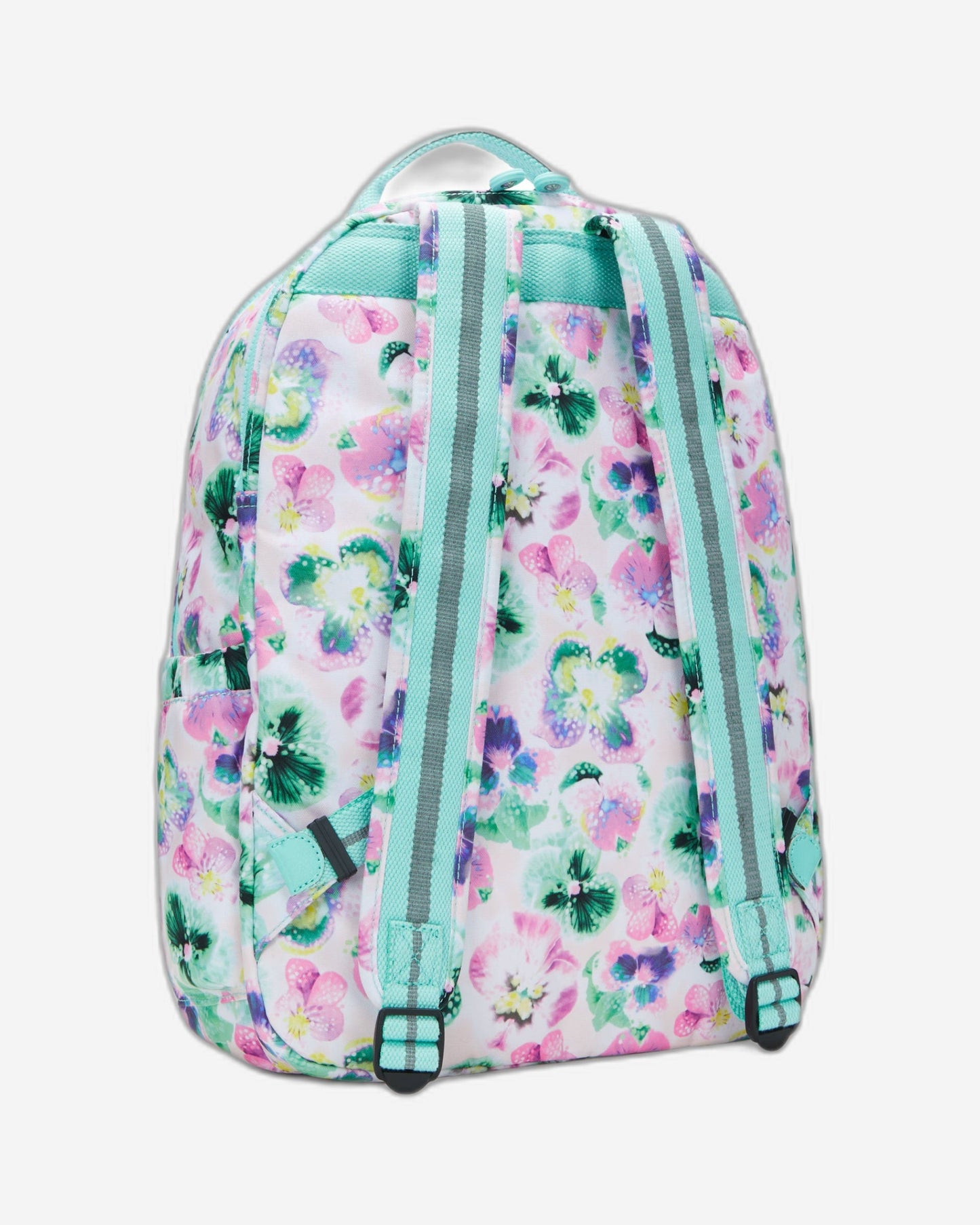 Kipling Seoul Lap Aqua Blossom Large Backpack C2I5816-7EC