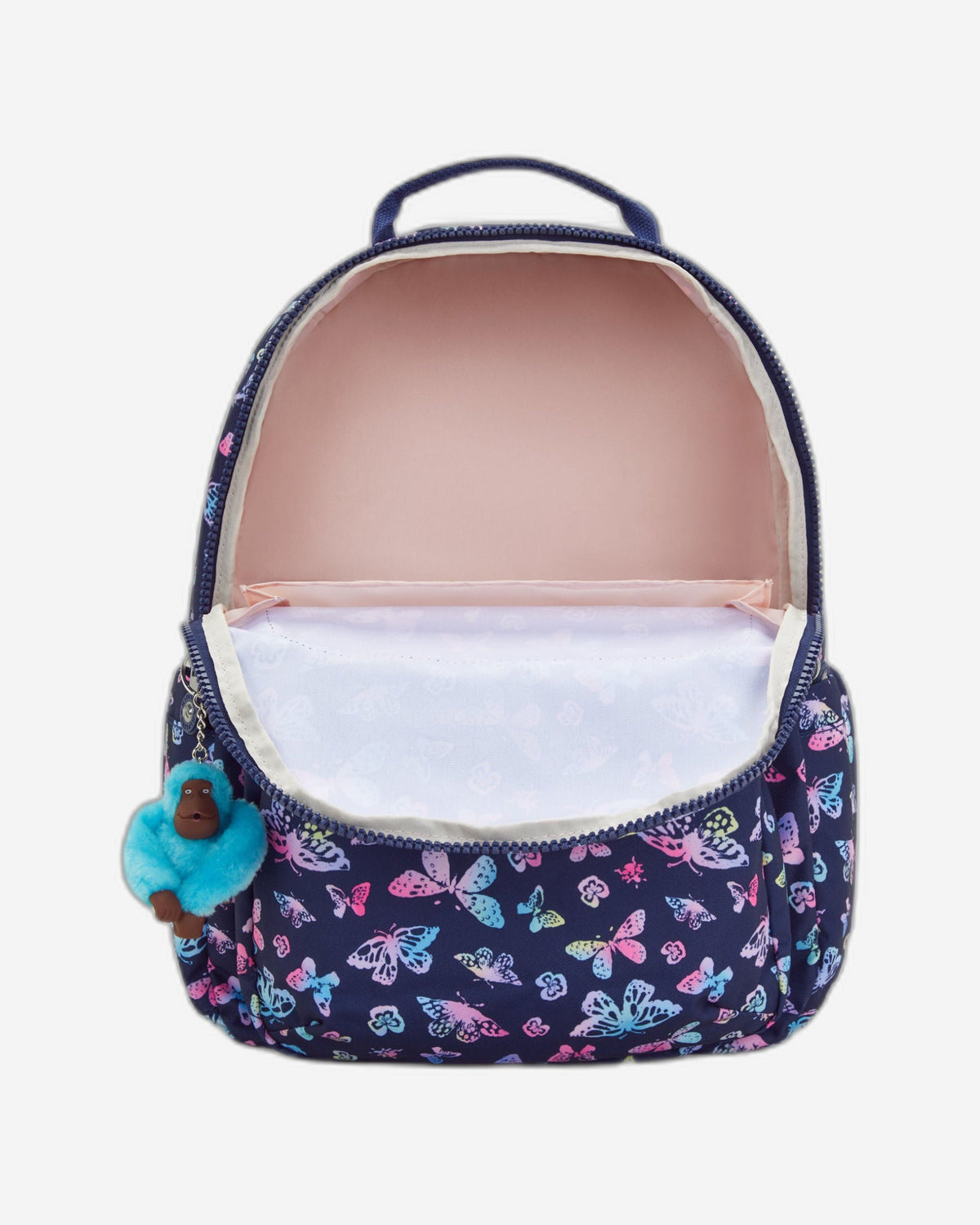 Kipling Seoul Lap Butterfly Fun Large Backpack C2I5816-F5K