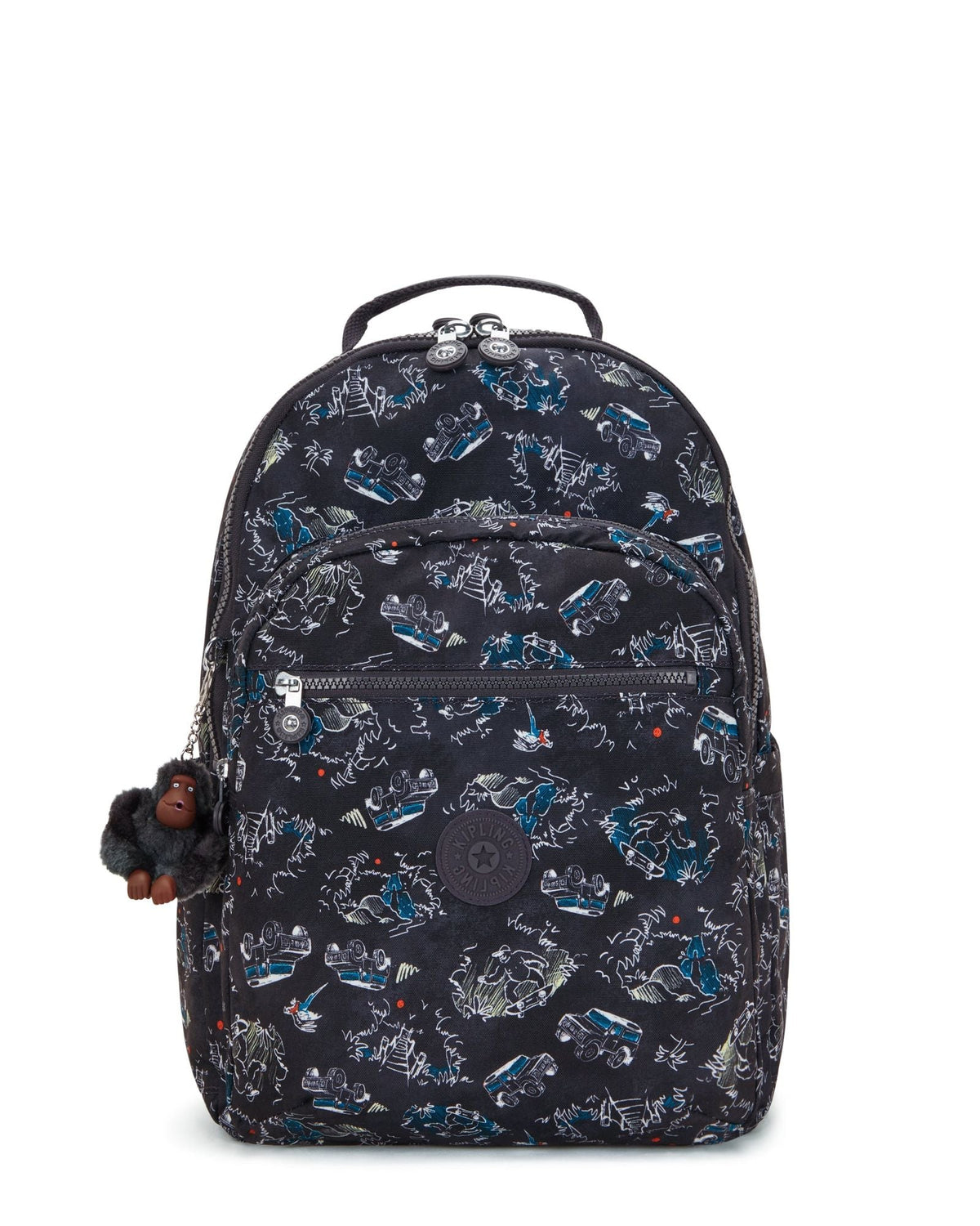 Kipling Seoul Lap Jungle Fun Race Large Backpack C2I5816-TJ3