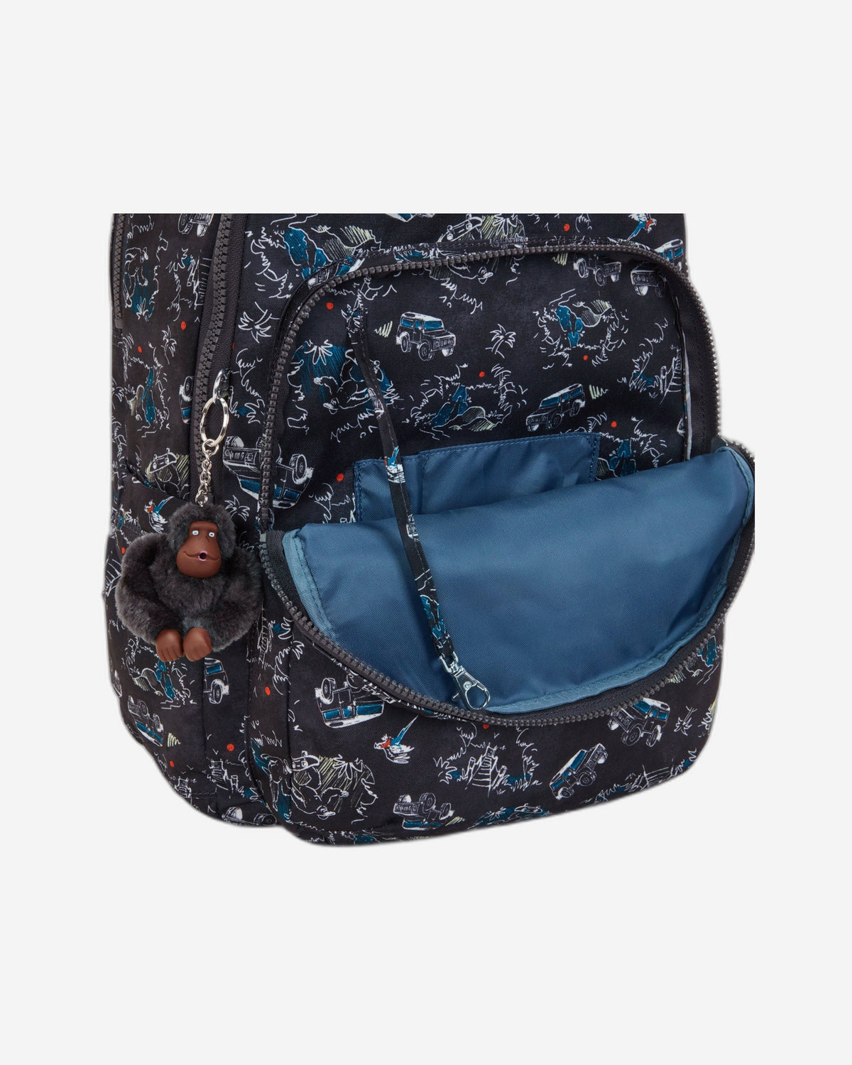Kipling Seoul Lap Jungle Fun Race Large Backpack C2I5816-TJ3