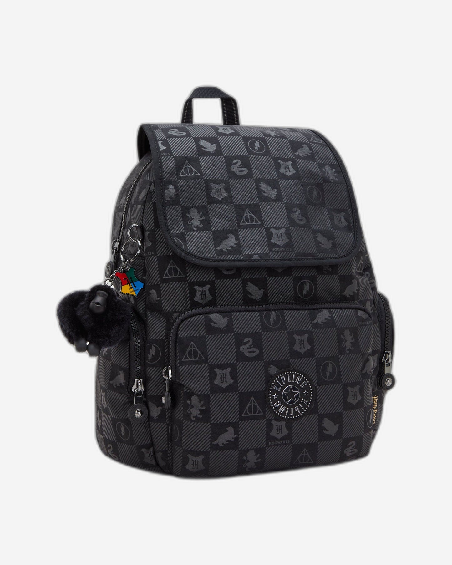 Kipling City Zip S Magical Black Small Backpack I5818-9HP