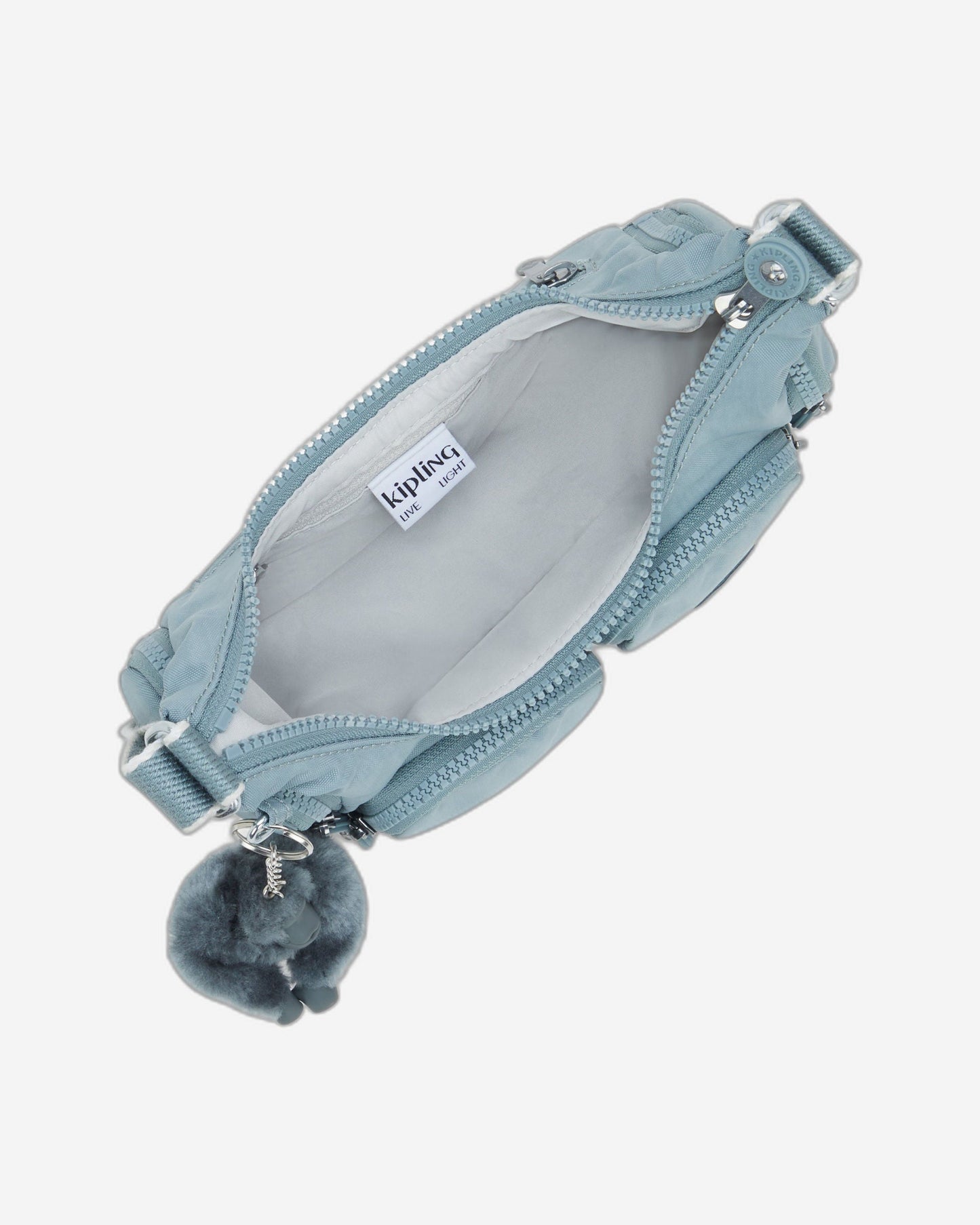 Kipling Rikka Mini Relaxed Grey Small Crossbody I5926-3NL