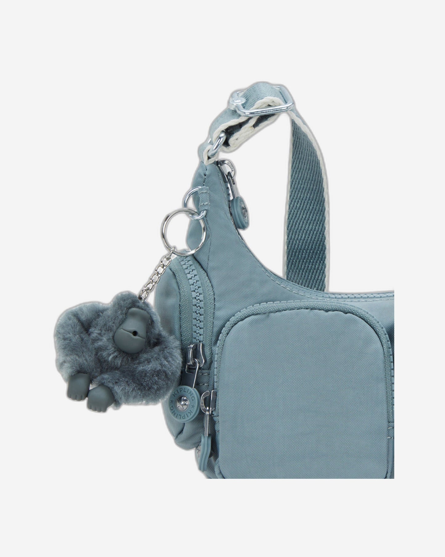 Kipling Rikka Mini Relaxed Grey Small Crossbody I5926-3NL