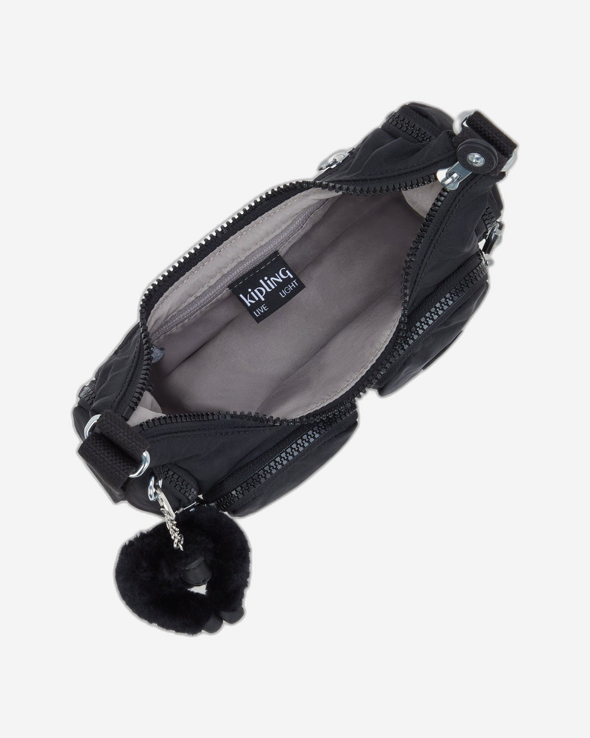 Kipling Rikka Mini Black Noir Small Crossbody I5926-P39