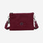Kipling Riri L Maroon Tile Jq Medium crossbody (with removable shoulderstrap) I5954-9HX