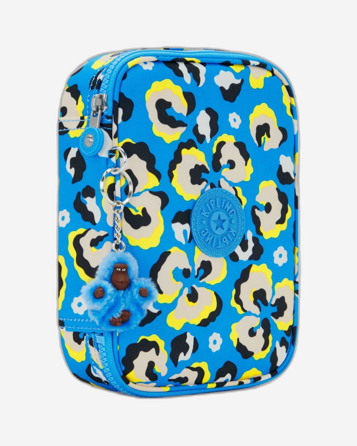 Kipling 100 Pens Leopard Floral Large Pencase C2I6002-P2A