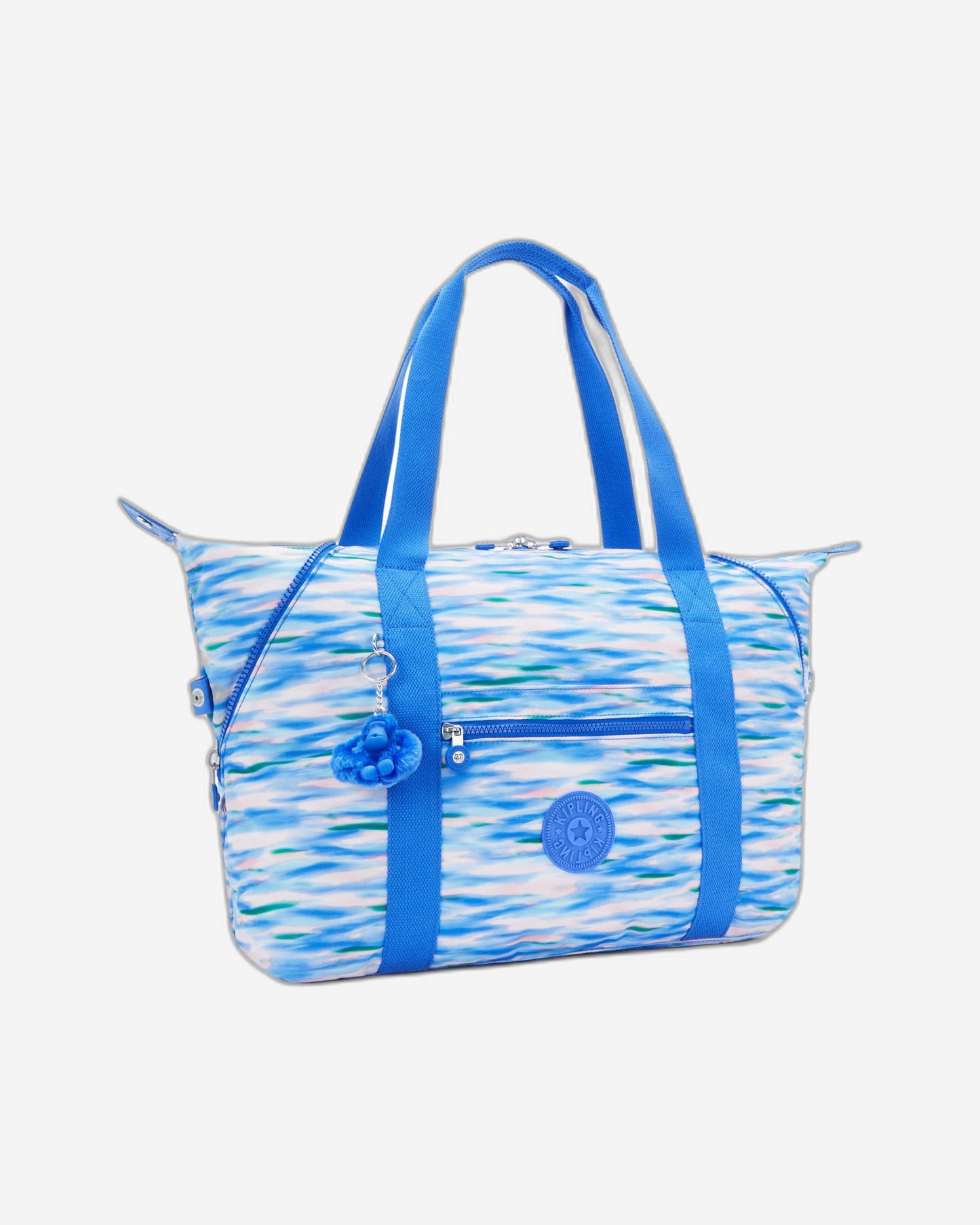 Kipling Art M Diluted Blue Large Tote Bag C2I6004-TX9