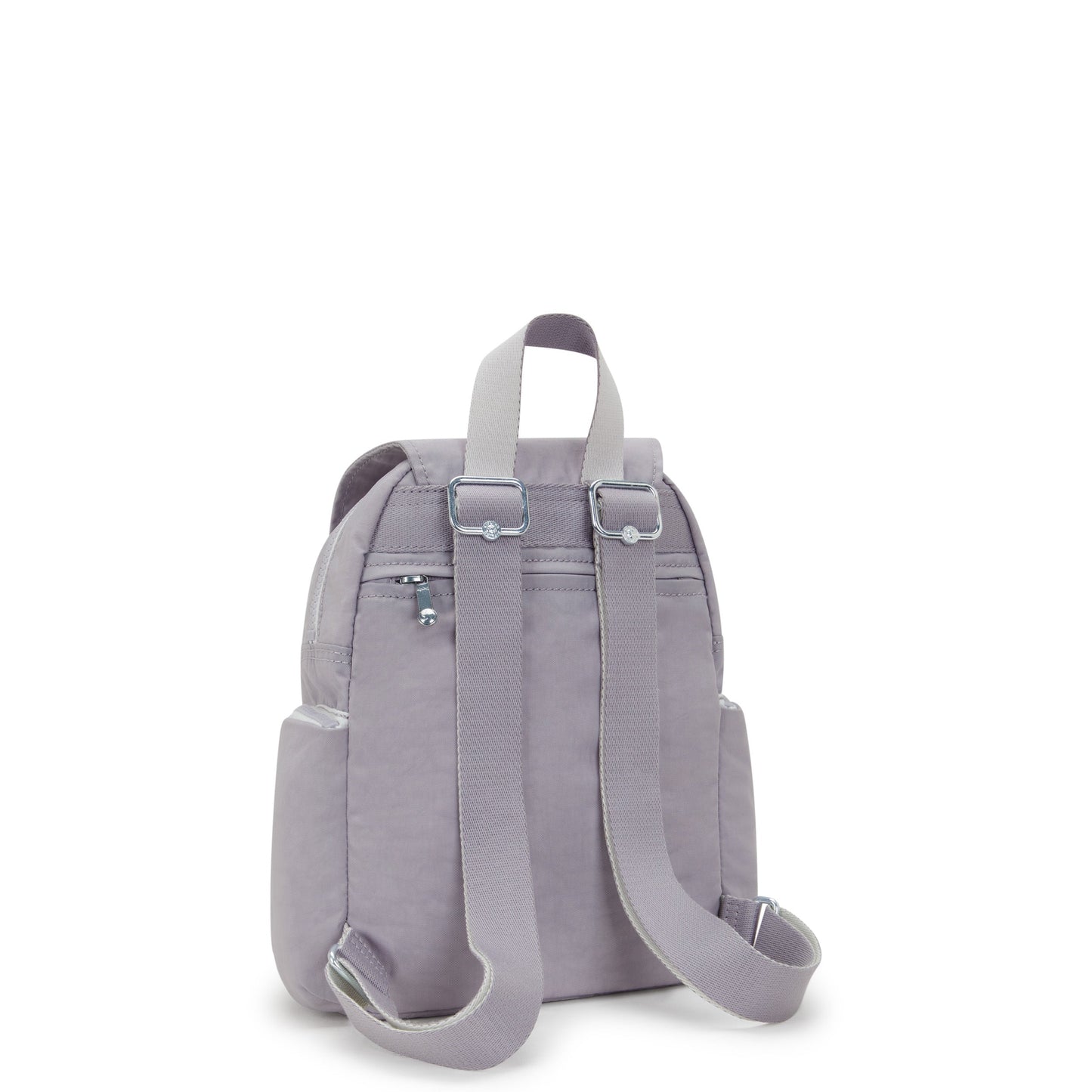 KIPLING-City Zip Mini-Mini Backpack with Adjustable Straps-Tender Grey-I6046-1FB