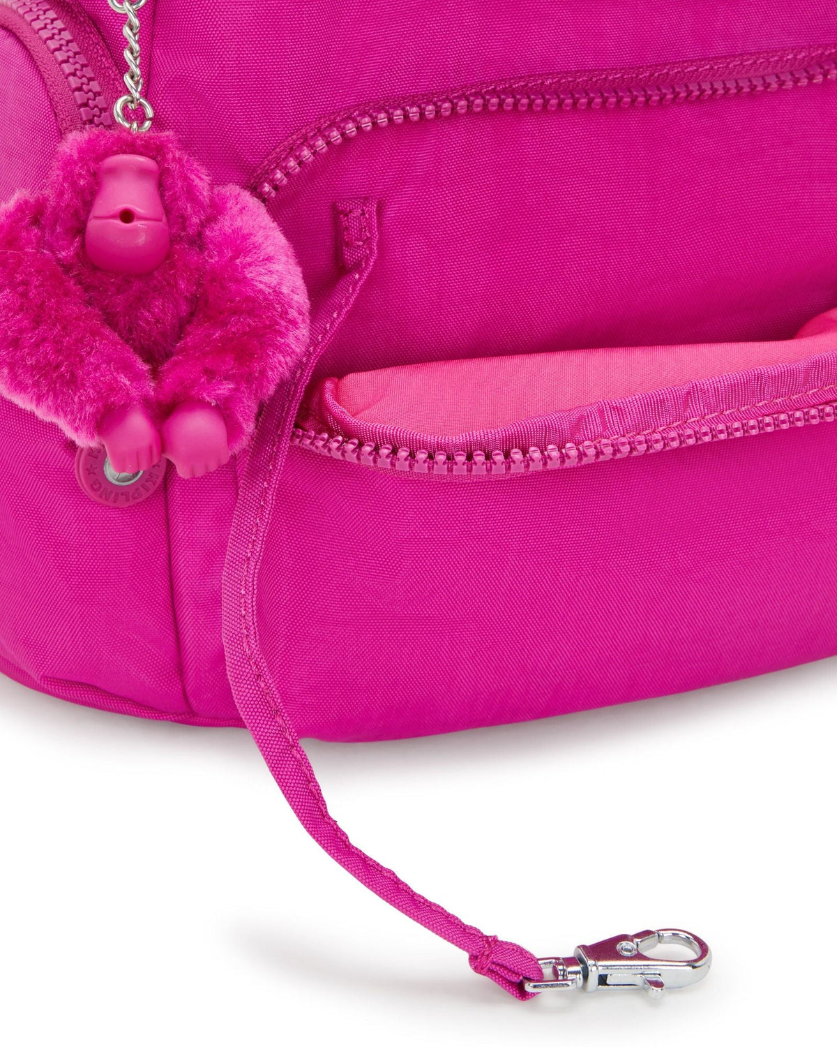 Kipling City Zip Mini Glowing Fuchsia Small Backpack I6046-3KU
