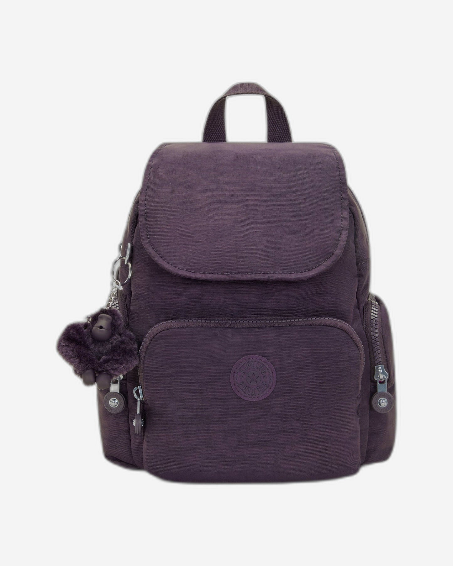 Kipling City Zip Mini Ultimate Plum Small Backpack I6046-67U