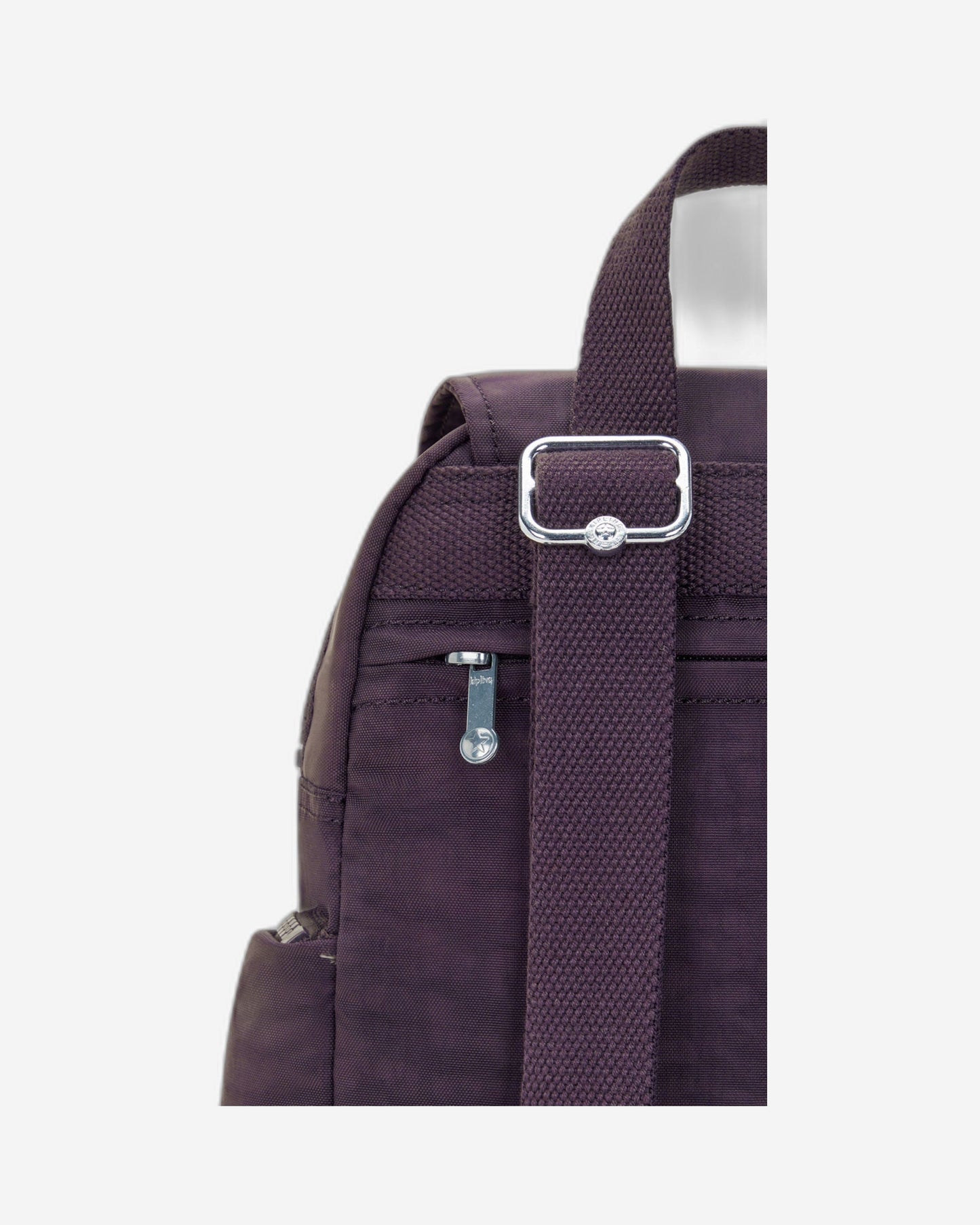 Kipling City Zip Mini Ultimate Plum Small Backpack I6046-67U