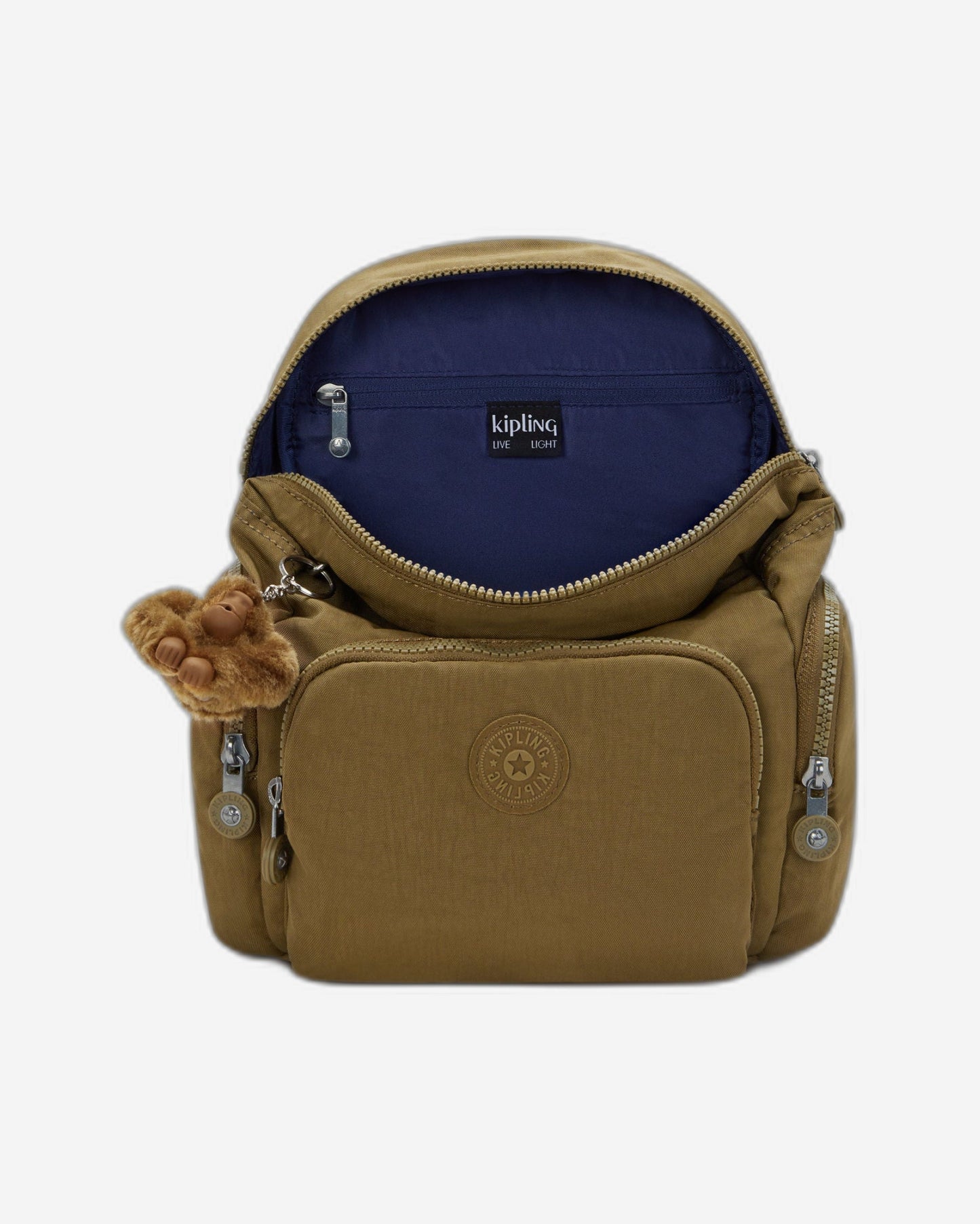 Kipling City Zip Mini Dry Laurel Small Backpack I6046-88U