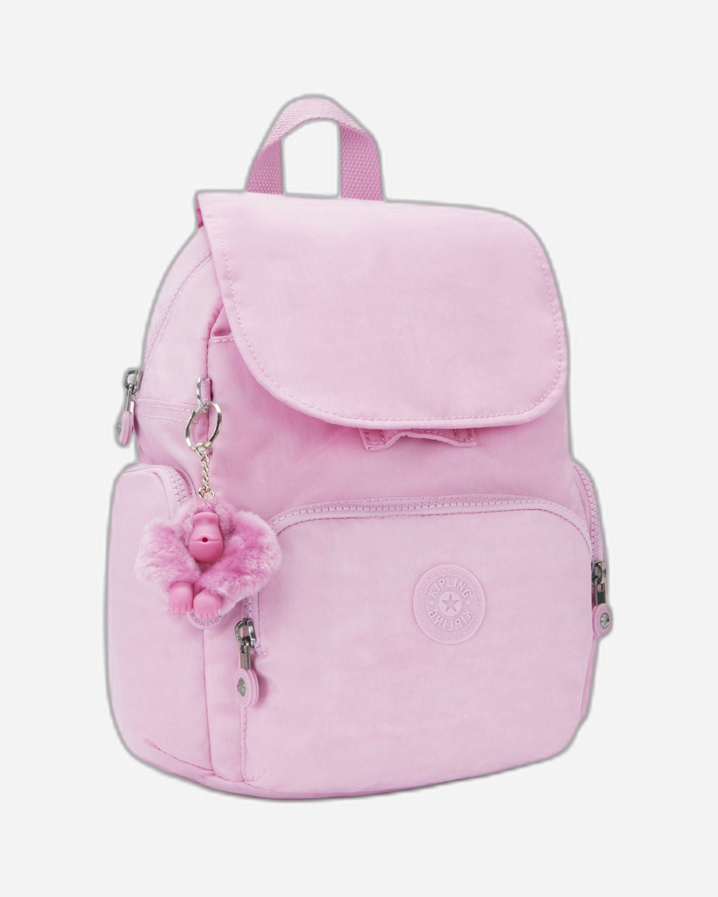 Kipling City Zip Mini Blooming Pink Mini Backpack C2I6046-R2C