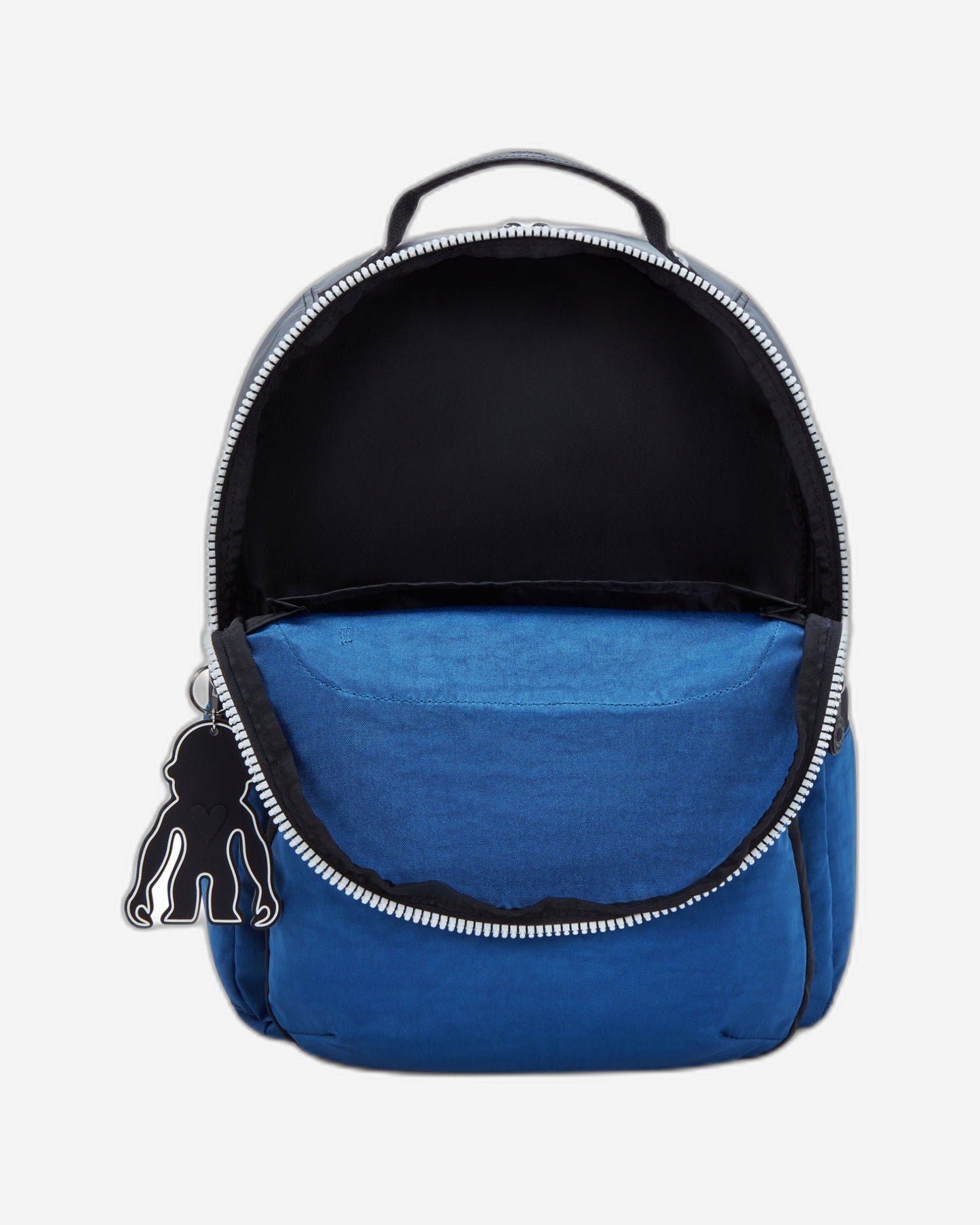 Kipling Seoul Lap Scuba Blue Bl Large backpack with laptop compartment I6180-9EK